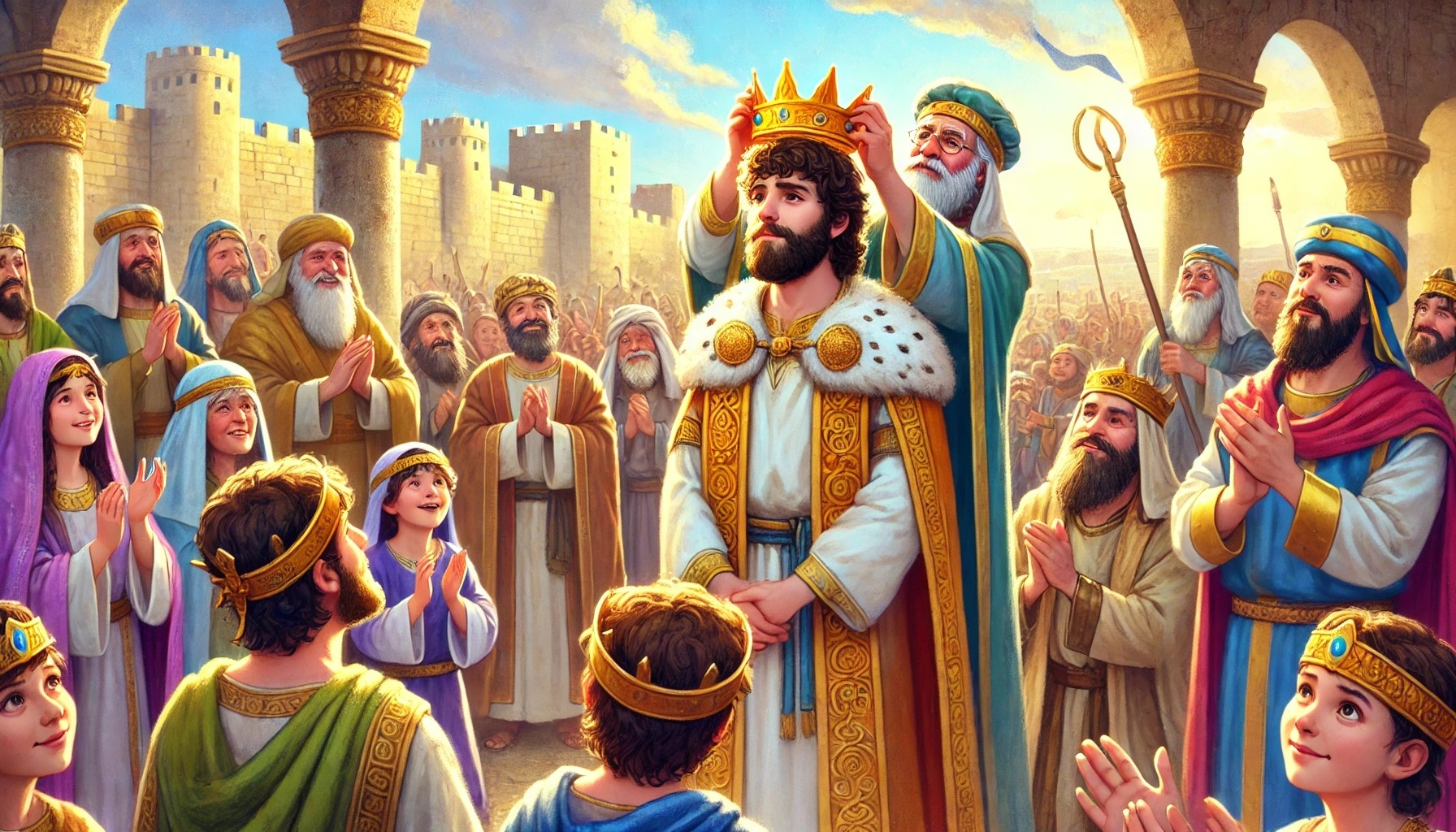 🧒📚 Historias bíblicas para maravillarse | 31.03.2025 | 📜 1 Crónicas | 👑 Cap.11 – Un nuevo rey es establecido