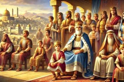 🧒📚 Historias bíblicas para maravillarse | 23.03.2025 | 📜 1 Crónicas | 👑 Cap.3 – La familia del rey David