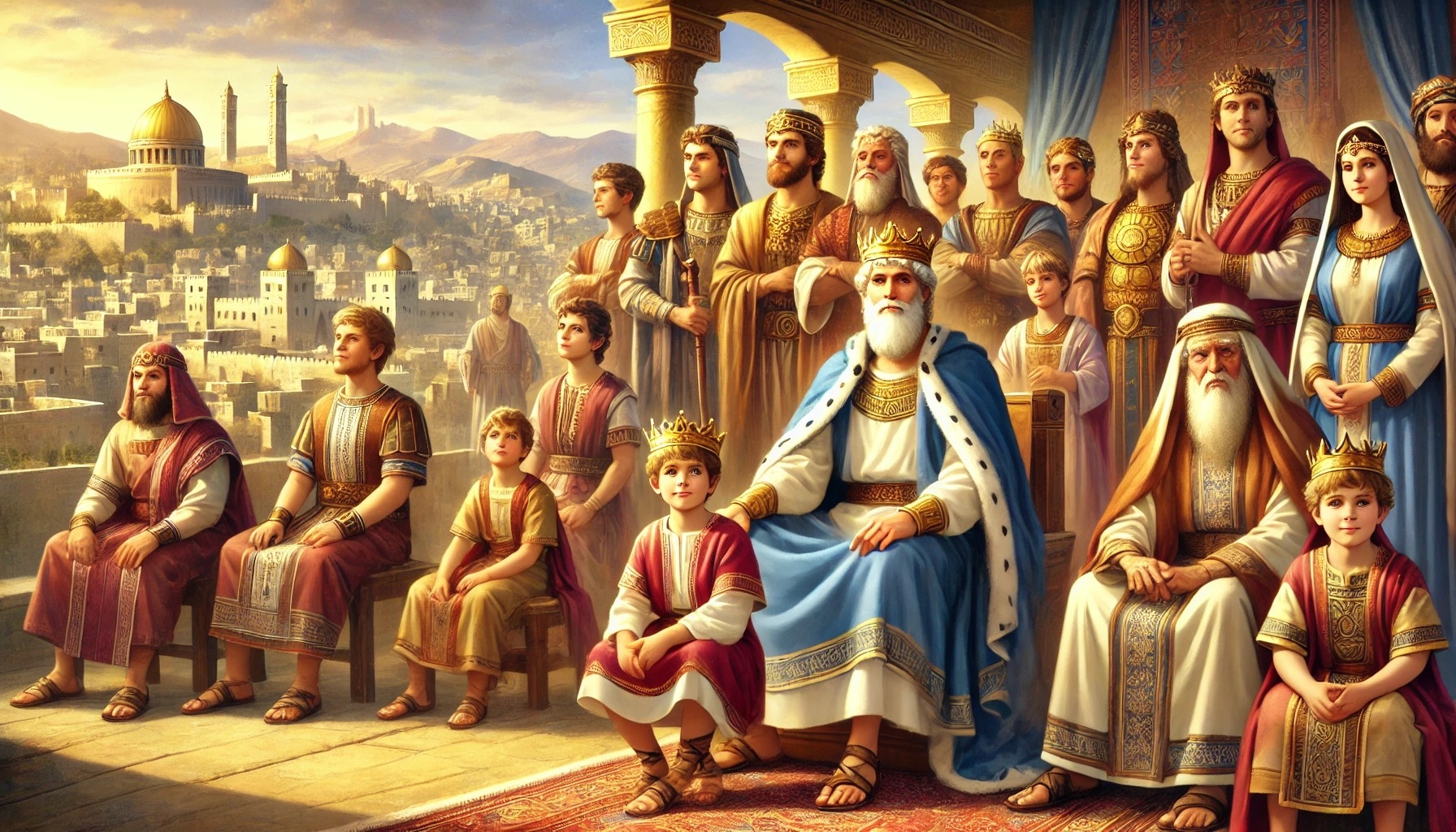 🧒📚 Historias bíblicas para maravillarse | 23.03.2025 | 📜 1 Crónicas | 👑 Cap.3 – La familia del rey David