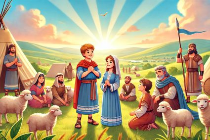 🧒📚 Historias bíblicas para maravillarse | 25.03.2025 | 📜 1 Crónicas | ⚔️ Cap.5 – Confianza en la batalla