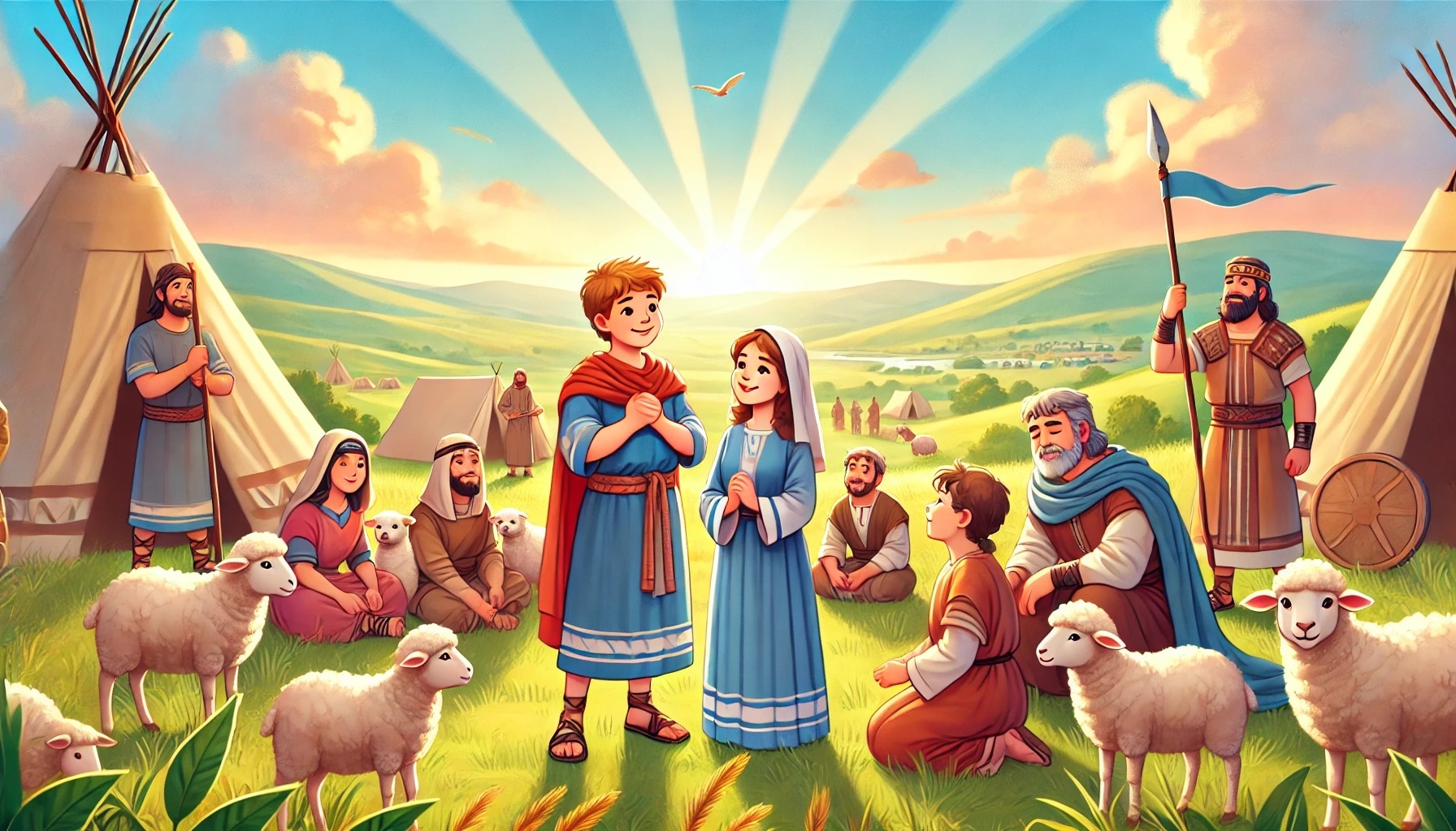 🧒📚 Historias bíblicas para maravillarse | 25.03.2025 | 📜 1 Crónicas | ⚔️ Cap.5 – Confianza en la batalla