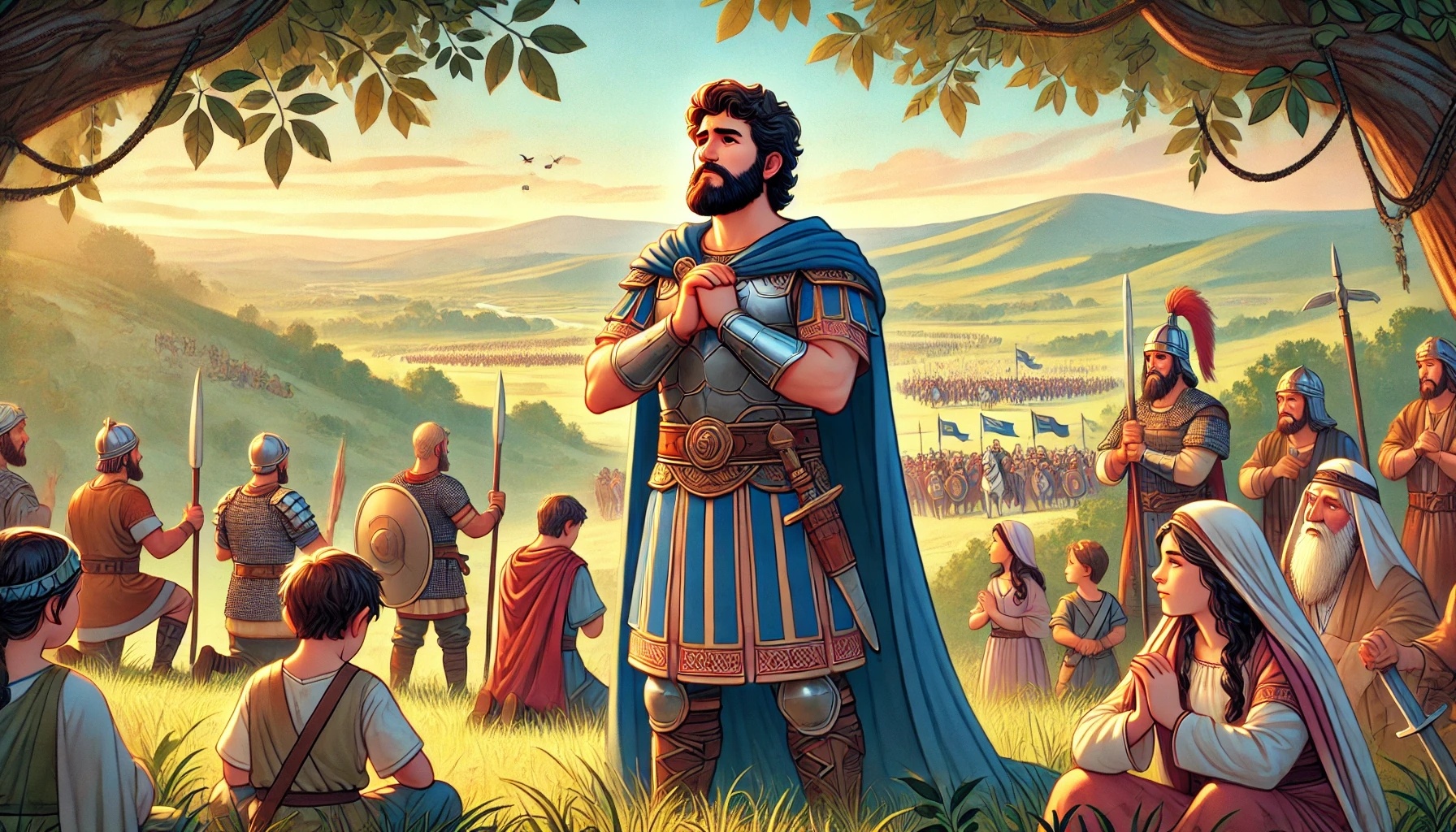 🧒📚 Historias bíblicas para maravillarse | 03.03.2025 | 📜 1 Crónicas | 🏰 Cap.14 – Cuando Dios muestra el camino