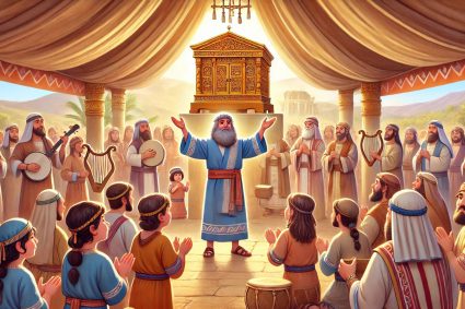 🧒📚 Historias bíblicas para maravillarse | 05.03.2025 | 📜 1 Crónicas | 🎶 Cap.16 – Una fiesta llena de gratitud