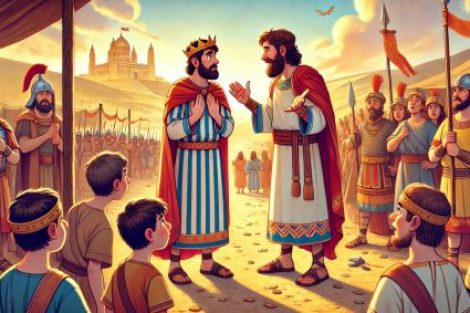 🧒📚 Historias bíblicas para maravillarse | 08.03.2025 | 📜 1 Crónicas | ⚔️ Cap.19 – Un malentendido con grandes consecuencias