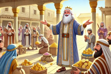 🧒📚 Historias bíblicas para maravillarse | 18.04.2026 | 📜 1 Crónicas | 🎁 Cap.29 – Un corazón lleno de gratitud