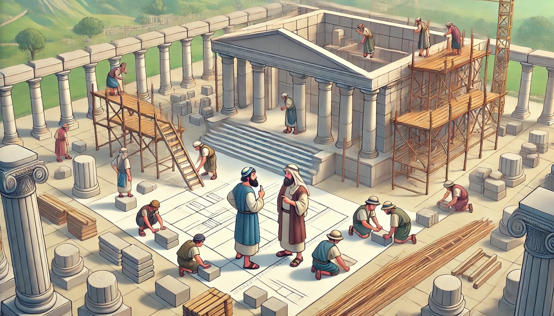 🧒📚 Historias bíblicas para maravillarse | 21.04.2026 | 🏛️ 2 Crónicas | 🏛️ Cap.3 – Comienza la construcción del templo
