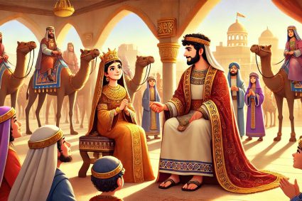 🧒📚 Historias bíblicas para maravillarse | 27.04.2026 | 🏛️ 2 Crónicas | 🌍 Cap.9 – La reina de Sabá