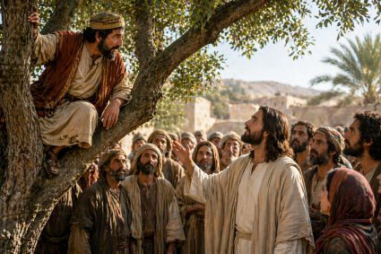 👤 LA PERSONA BÍBLICA DEL DÍA | 23.04.2026 | 🌳 Zaqueo – el hombre pequeño con un gran cambio