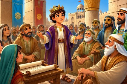 🧒📚 Historias bíblicas para maravillarse | 12.05.2026 | 🏛️ 2 Crónicas | 🛠️ Cap.24 – Un joven rey y un camino importante