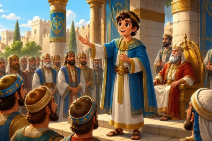 🧒📚 Historias bíblicas para maravillarse | 14.05.2026 | 🏛️ 2 Crónicas | ⚖️ Cap.26 – 🚀 Un rey se hace fuerte