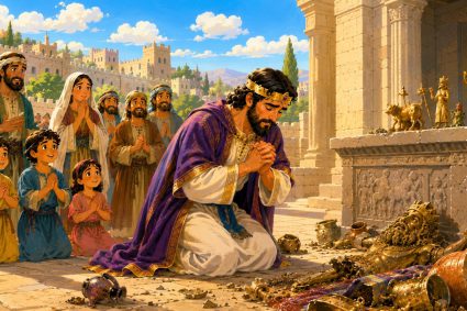 🧒📚 Historias bíblicas para maravillarse | 21.05.2026 | 🏛️ 2 Crónicas | 🛡️ Cap.33 –