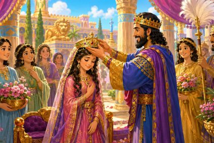 🧒📚 Historias bíblicas para maravillarse | 18.06.2026 | 👑 Ester | 👑 Cap.2 – La búsqueda de una nueva reina