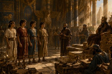 👑 DE BABILONIA AL REINO ETERNO | Cap. 1 – 👑 Miniserie 1: 🌍 De Jerusalén a Babilonia | 👑 Poema 5 – La elección de los jóvenes