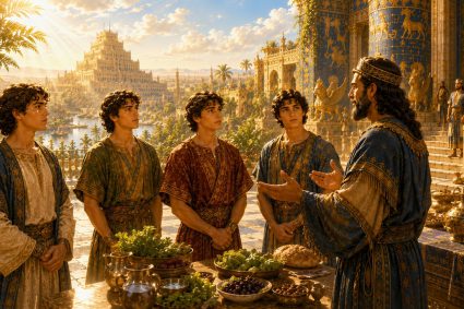 👑 DE BABILONIA AL REINO ETERNO | Cap. 1 – 🍇 Miniserie 2: 🙏 La prueba de la fidelidad | 🌱 Poema 5 – Diez días de prueba