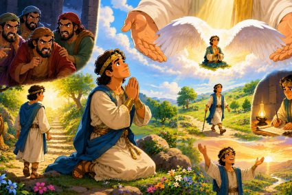 🧒📚 Historias bíblicas para maravillarse | 24.08.2026 | 🎻 Salmos | 👁️ Cap.17 – Dios escucha la oración de un corazón sincero